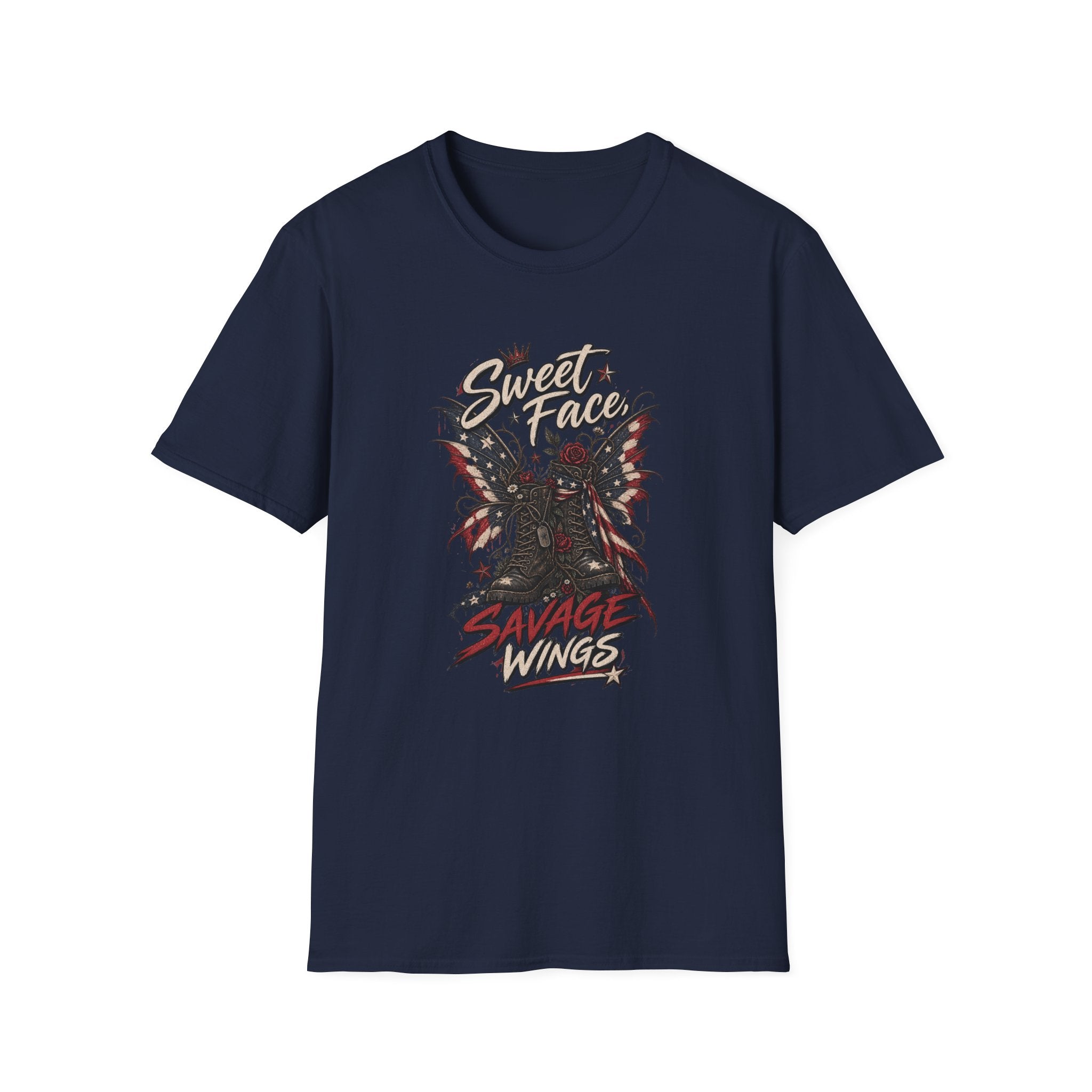 Sweet Face Savage Wings T-Shirt