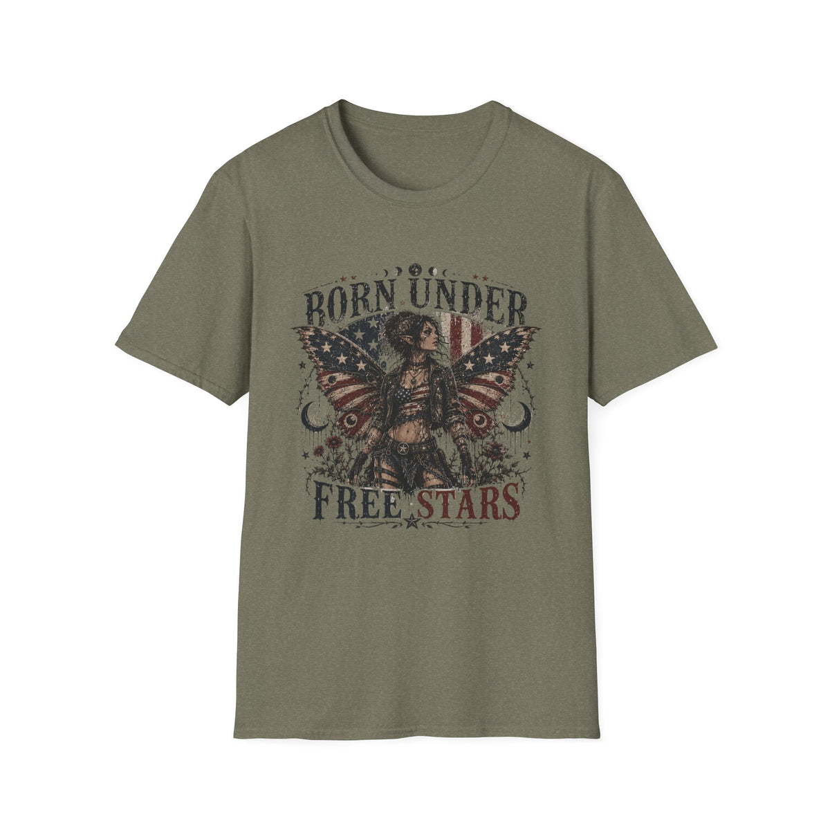 Born Under Free Stars T-Shirt