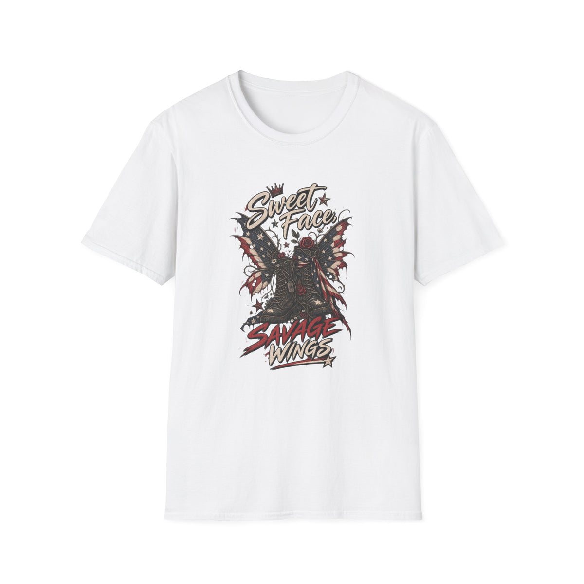 Sweet Face Savage Wings T-Shirt