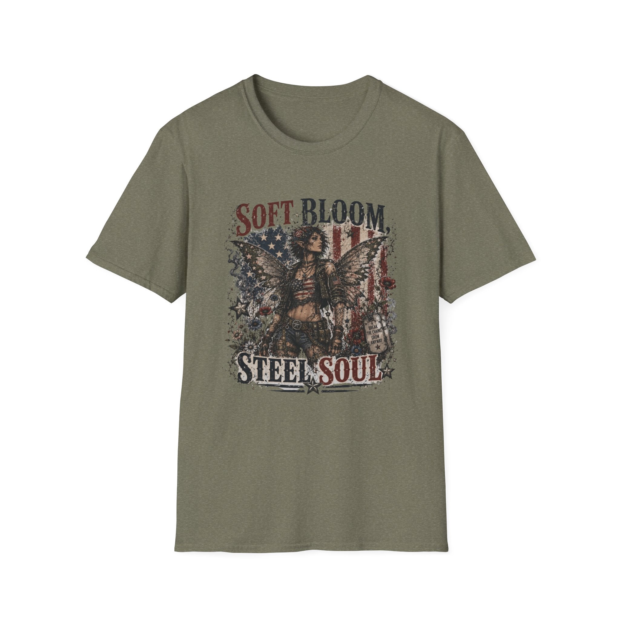 (“Soft Bloom, Steel Soul”) T-Shirt