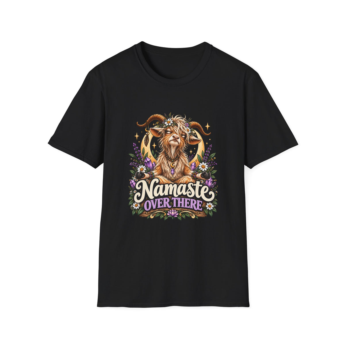 Goat T-Shirt — "Namaste Over There"