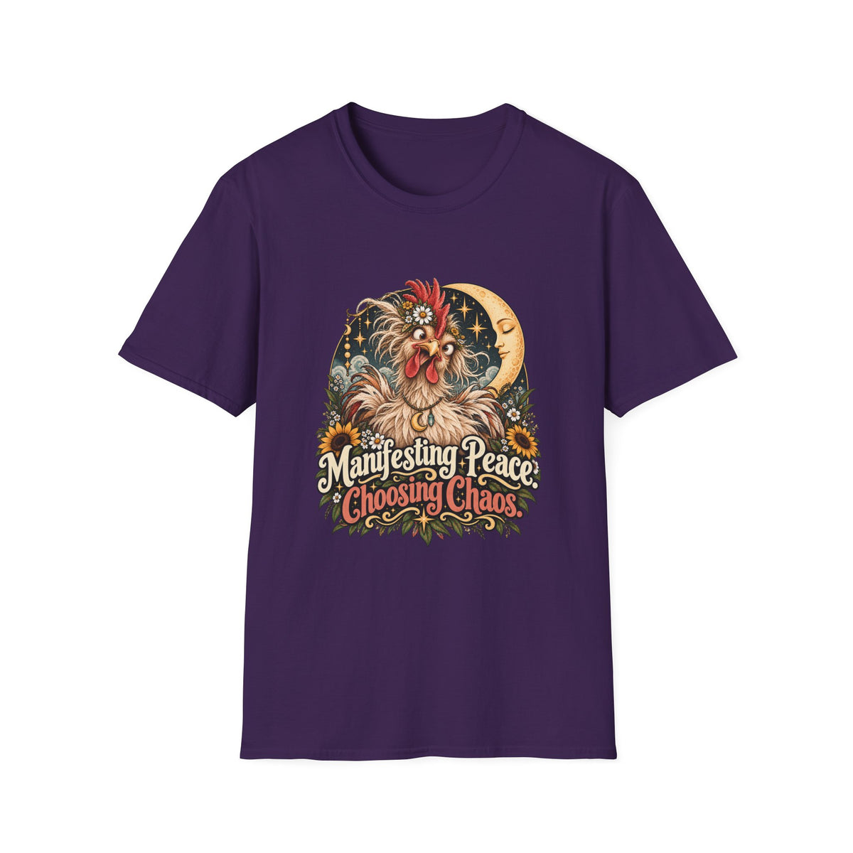 "Manifesting Peace, Choosing Chaos" Graphic T-Shirt