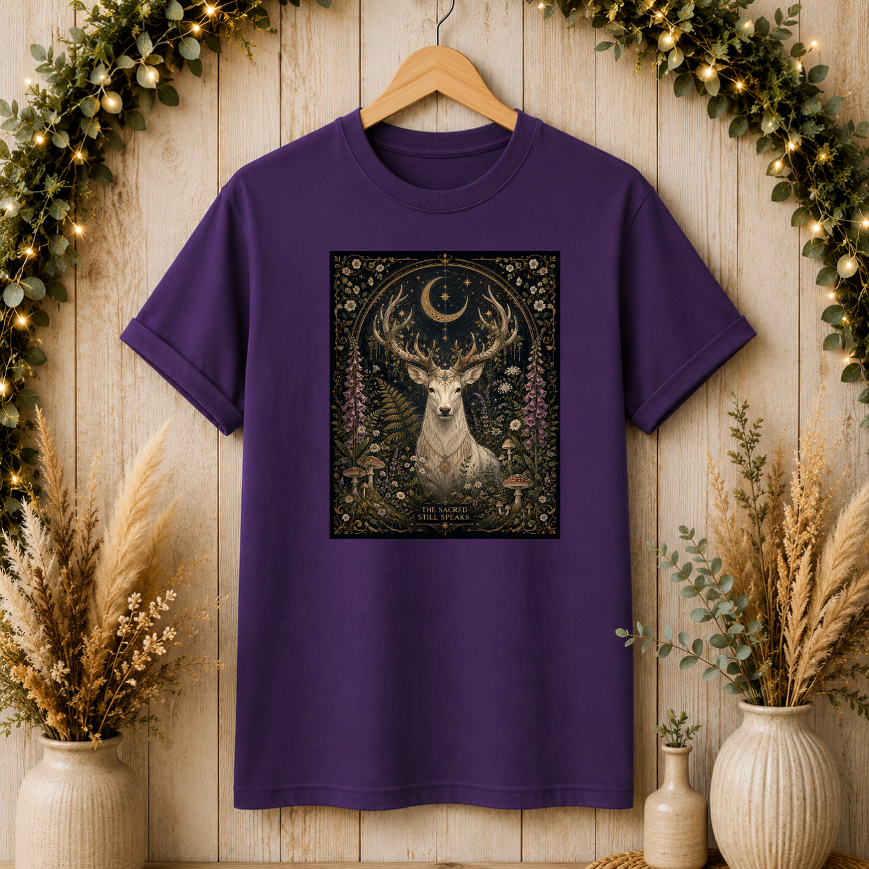 Mystic Moon Stag T-Shirt