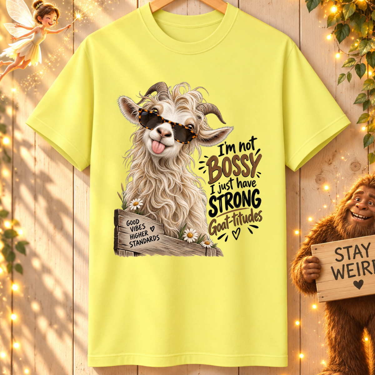 Cute Llama “I’m Not Bossy” T-Shirt