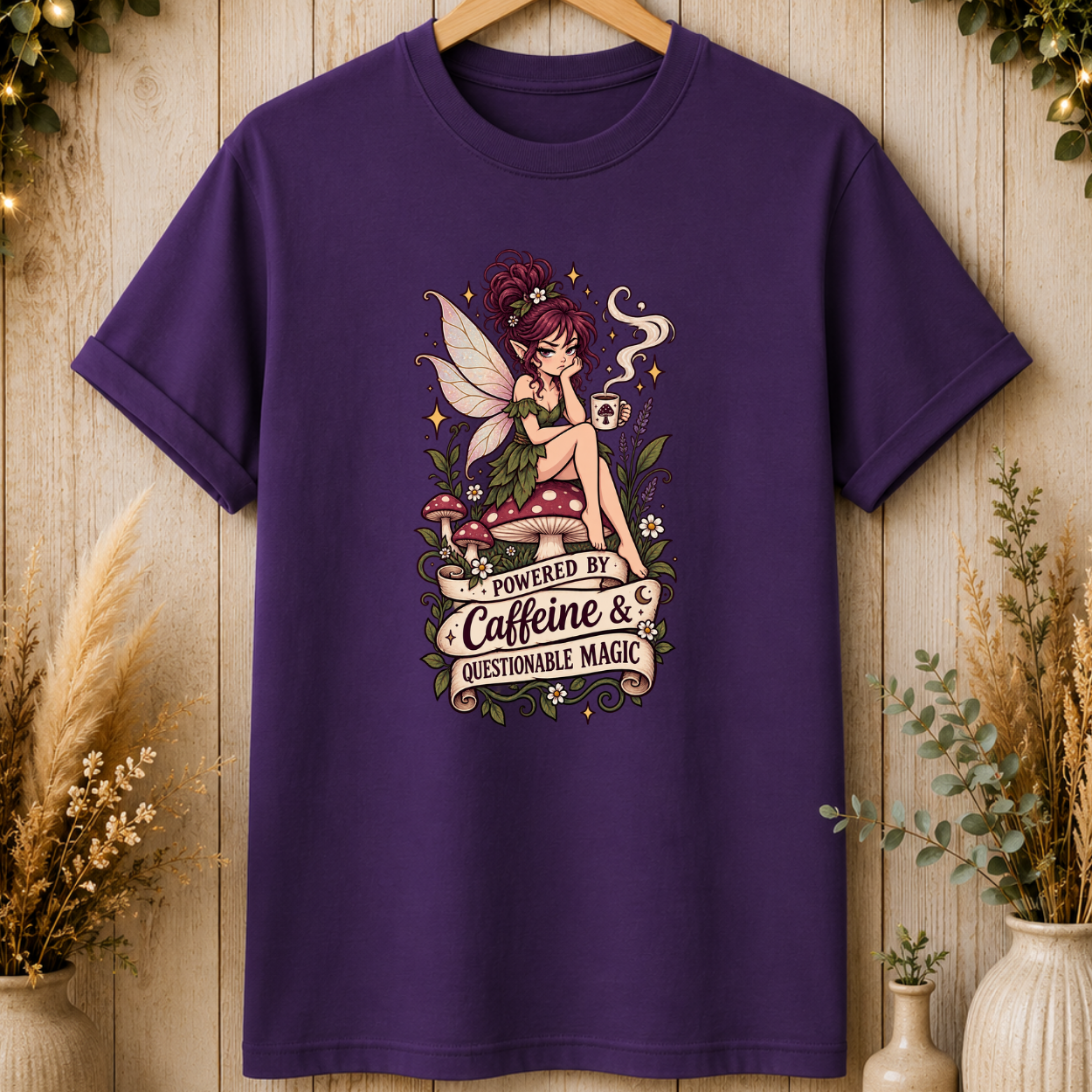 Fairy Coffee T‑Shirt