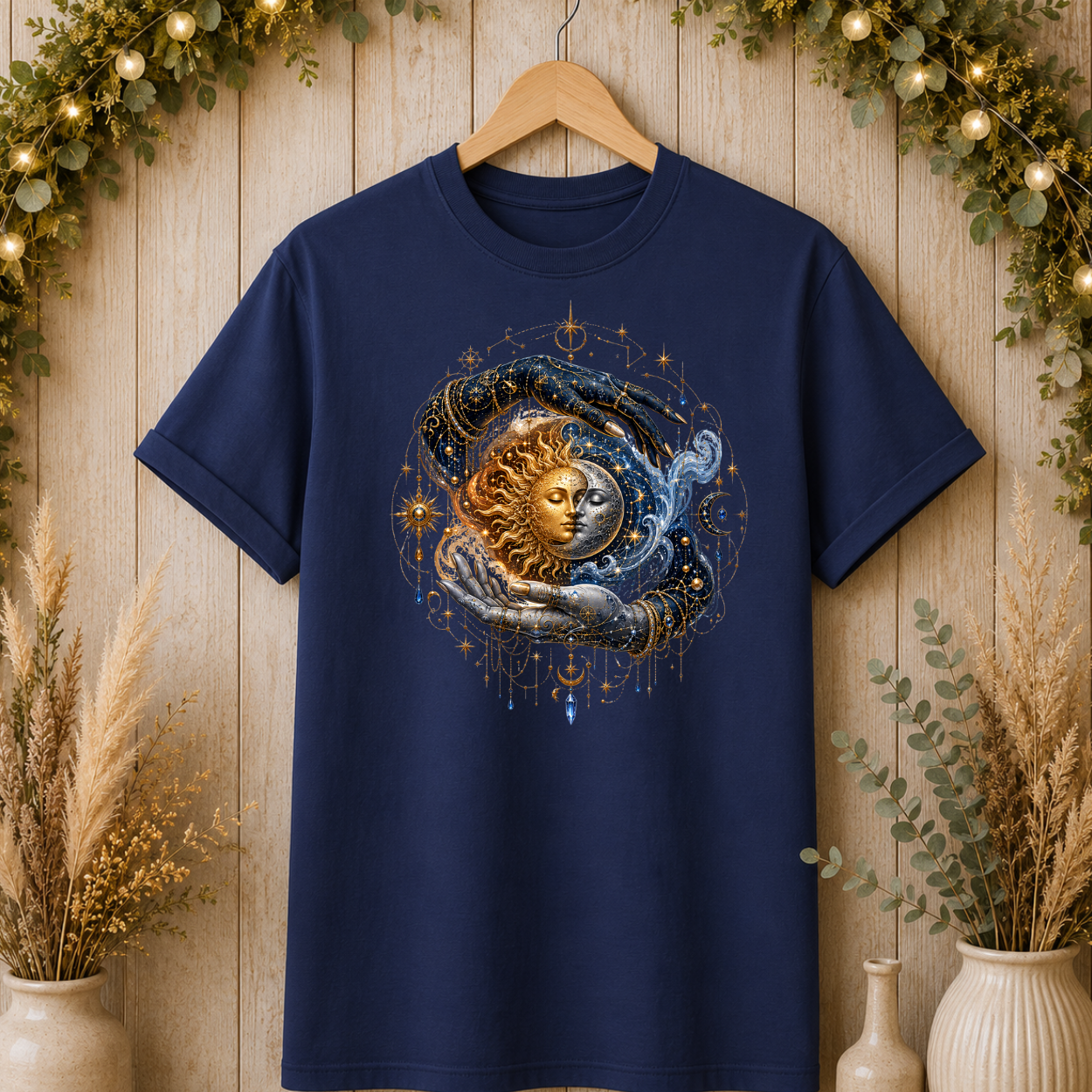 Celestial Sun & Moon T-Shirt