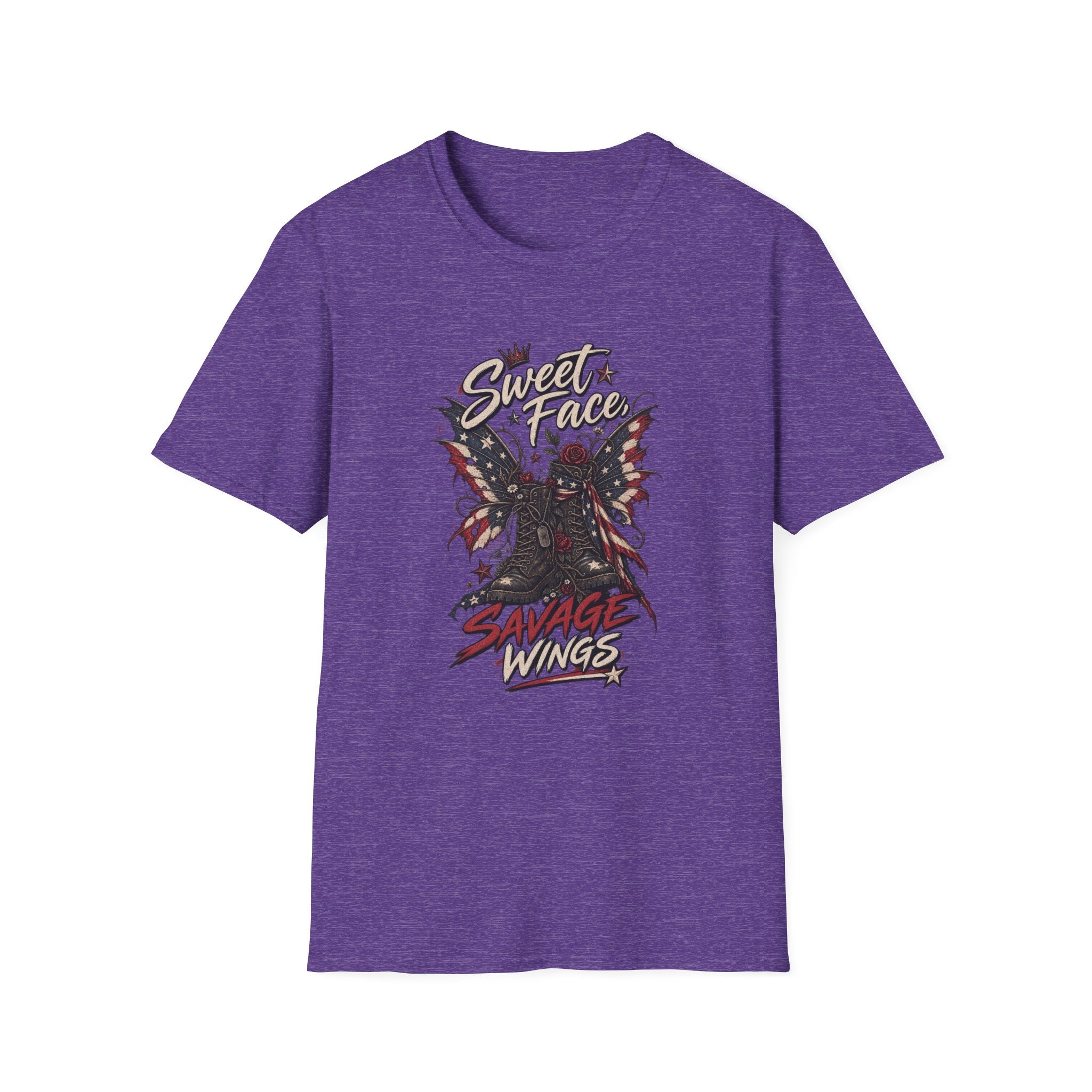 Sweet Face Savage Wings T-Shirt