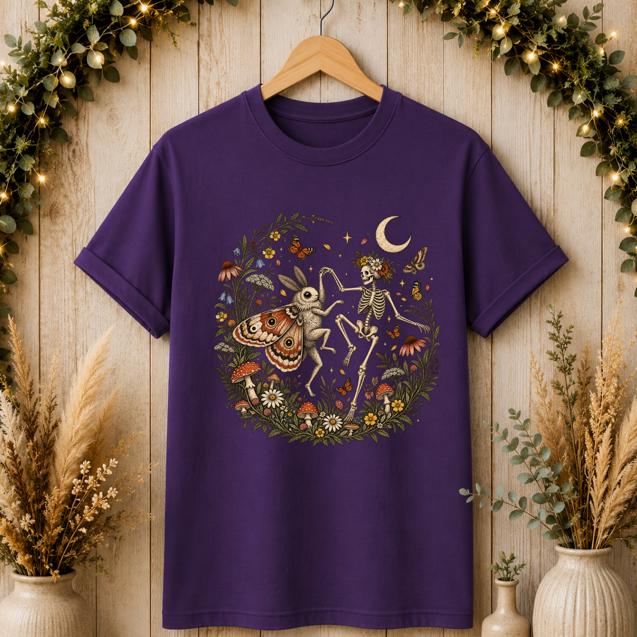 Mystical Woodland Moon T-Shirt