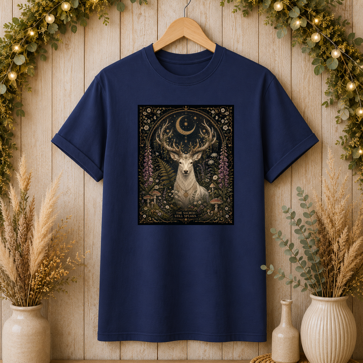 Mystic Moon Stag T-Shirt