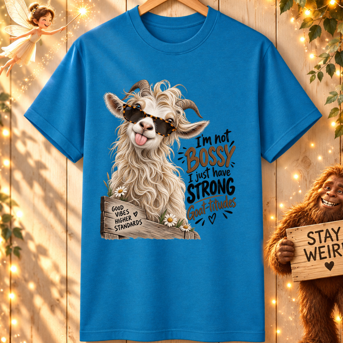 Cute Llama “I’m Not Bossy” T-Shirt