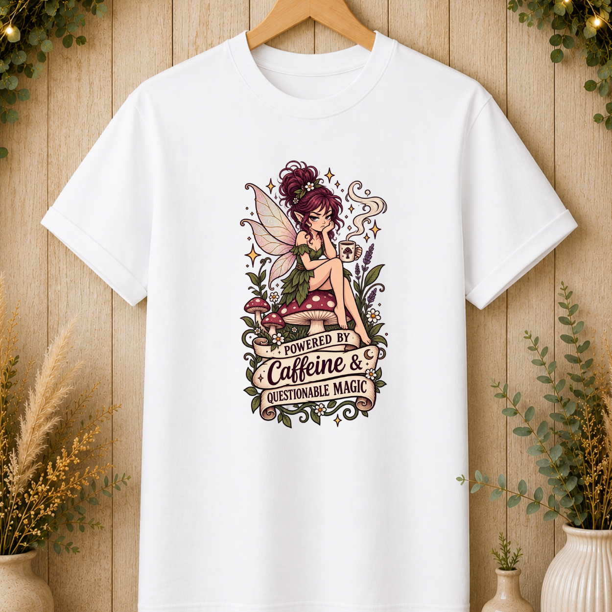 Fairy Coffee T‑Shirt