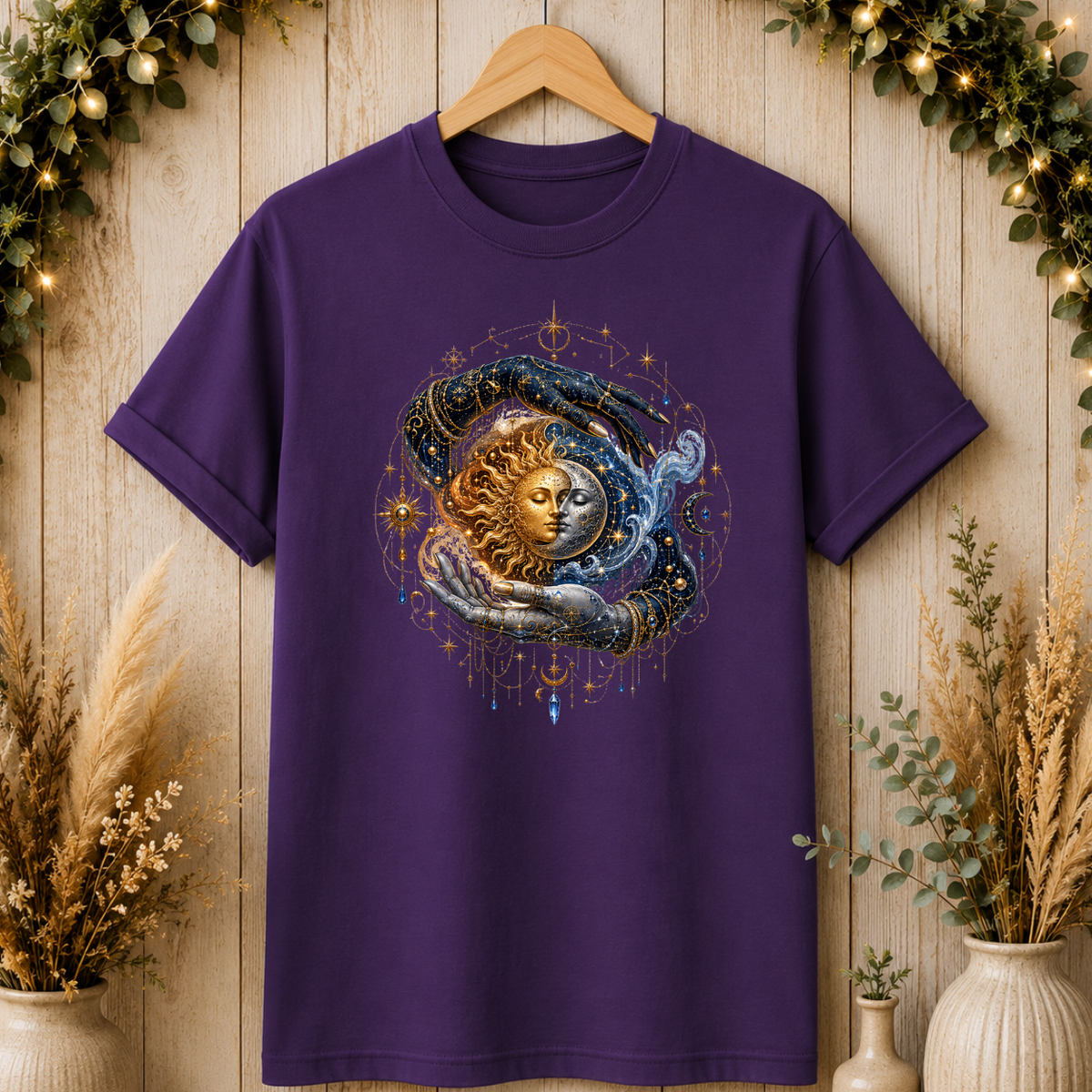 Celestial Sun & Moon T-Shirt