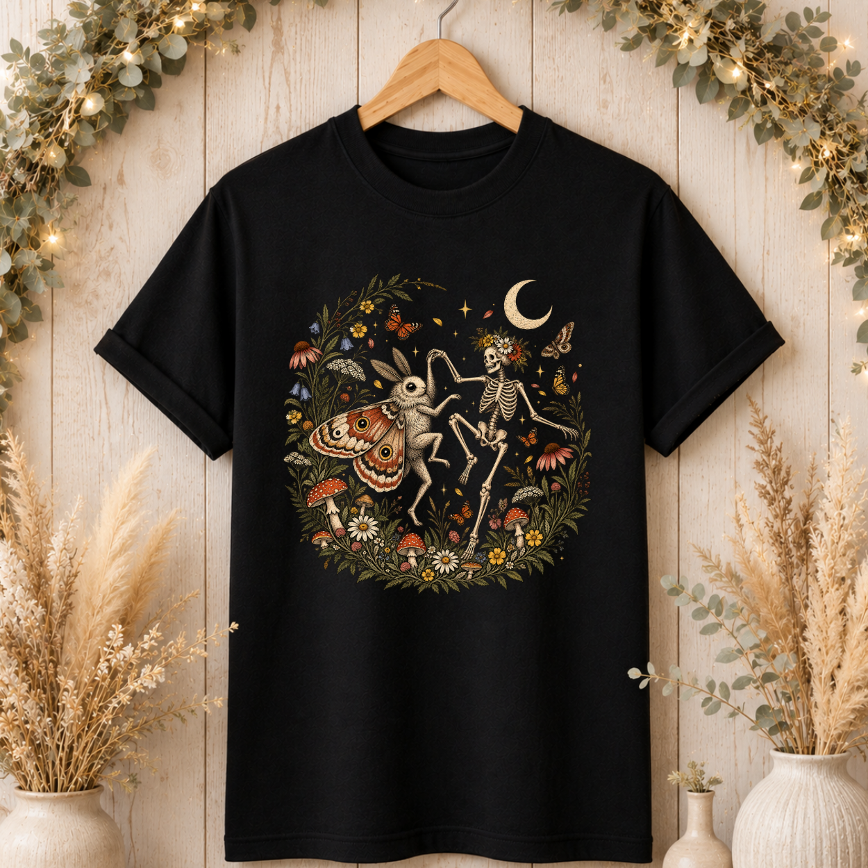 Mystical Woodland Moon T-Shirt