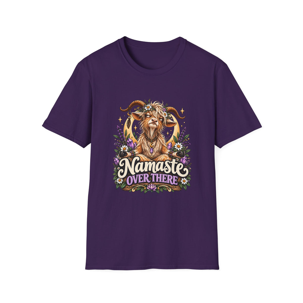 Goat T-Shirt — "Namaste Over There"