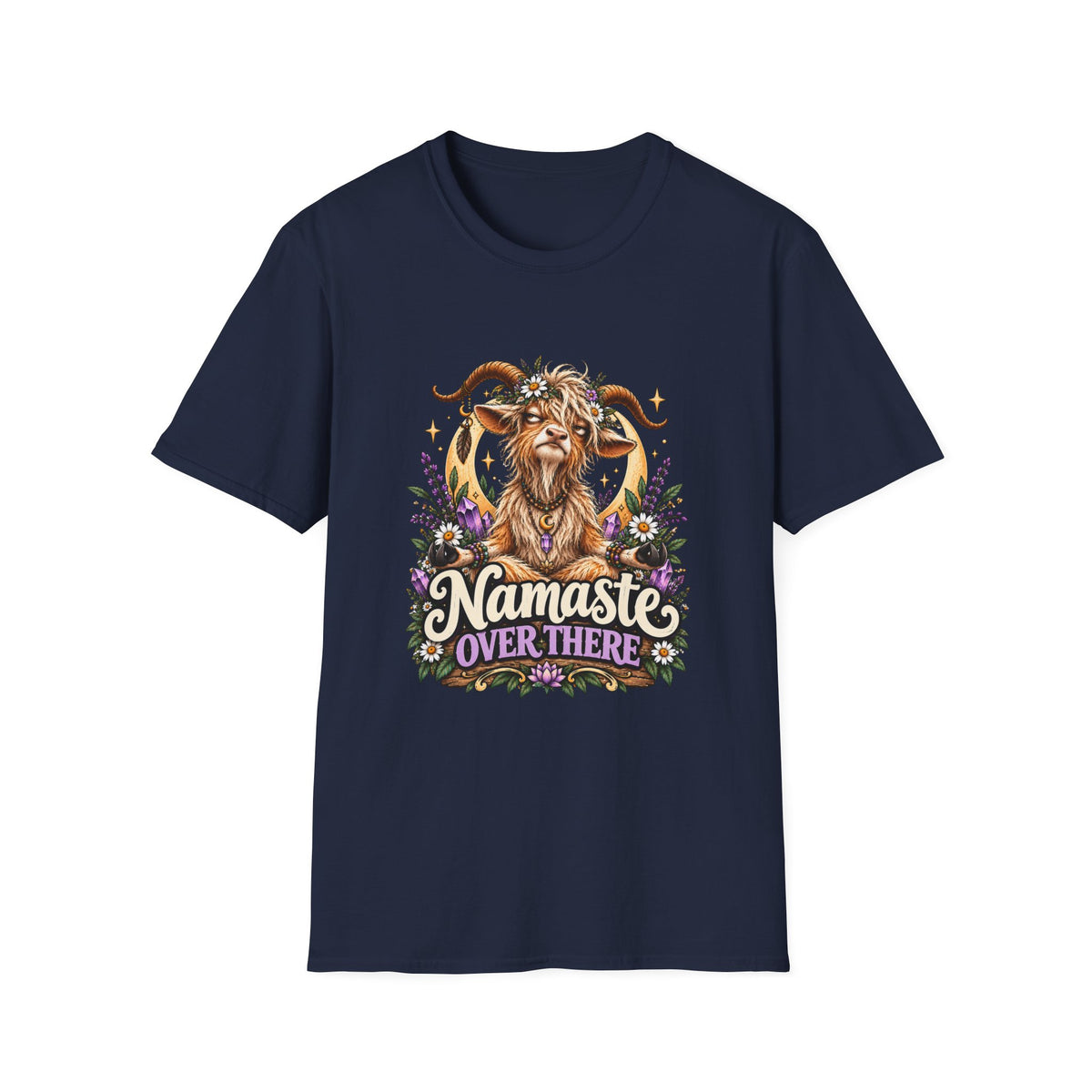 Goat T-Shirt — "Namaste Over There"