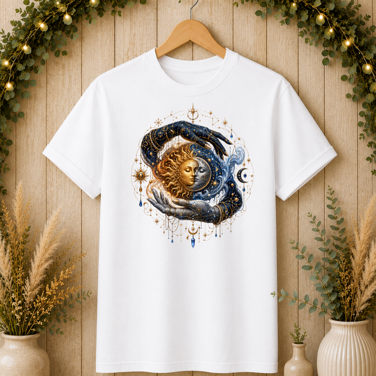 Celestial Sun & Moon T-Shirt