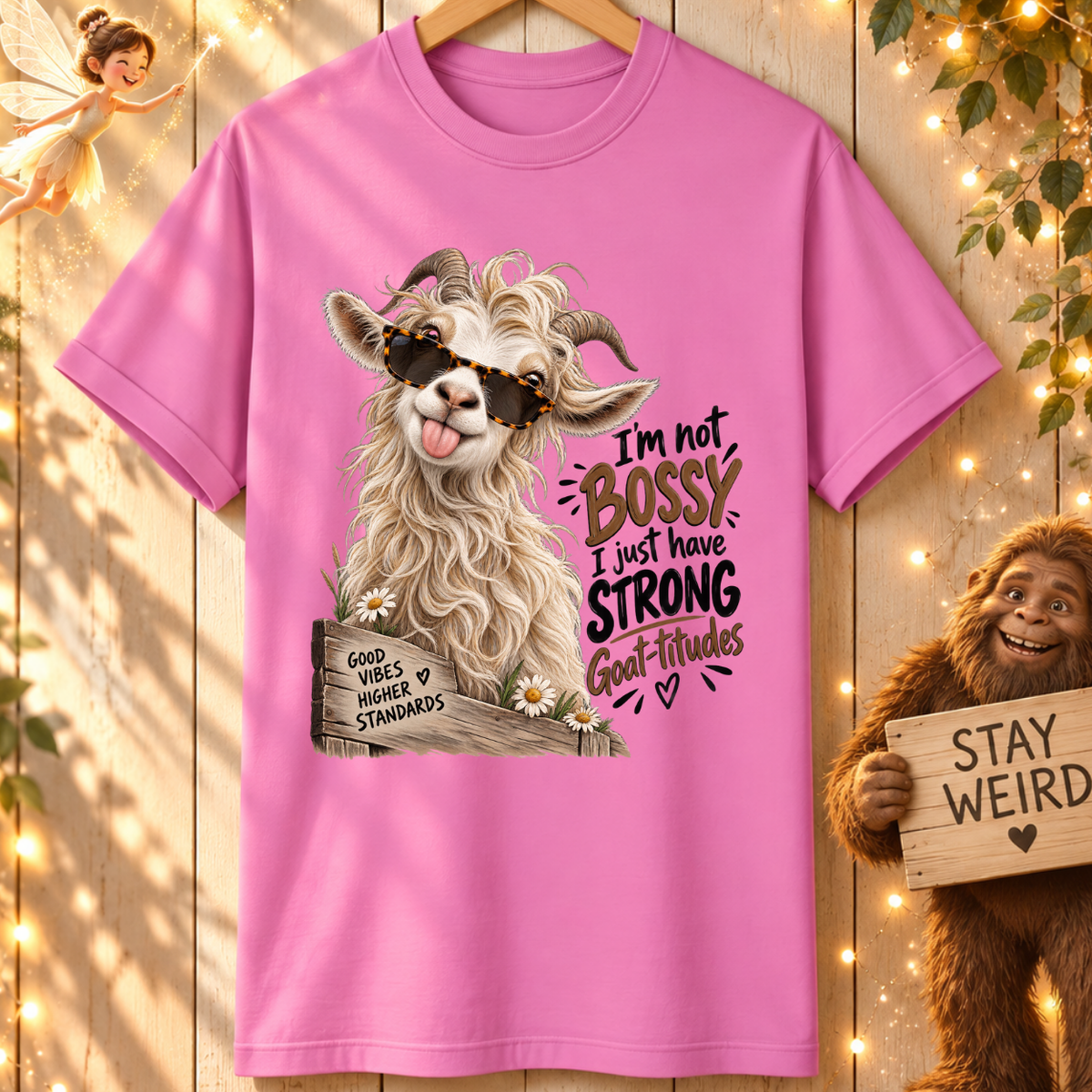Cute Llama “I’m Not Bossy” T-Shirt