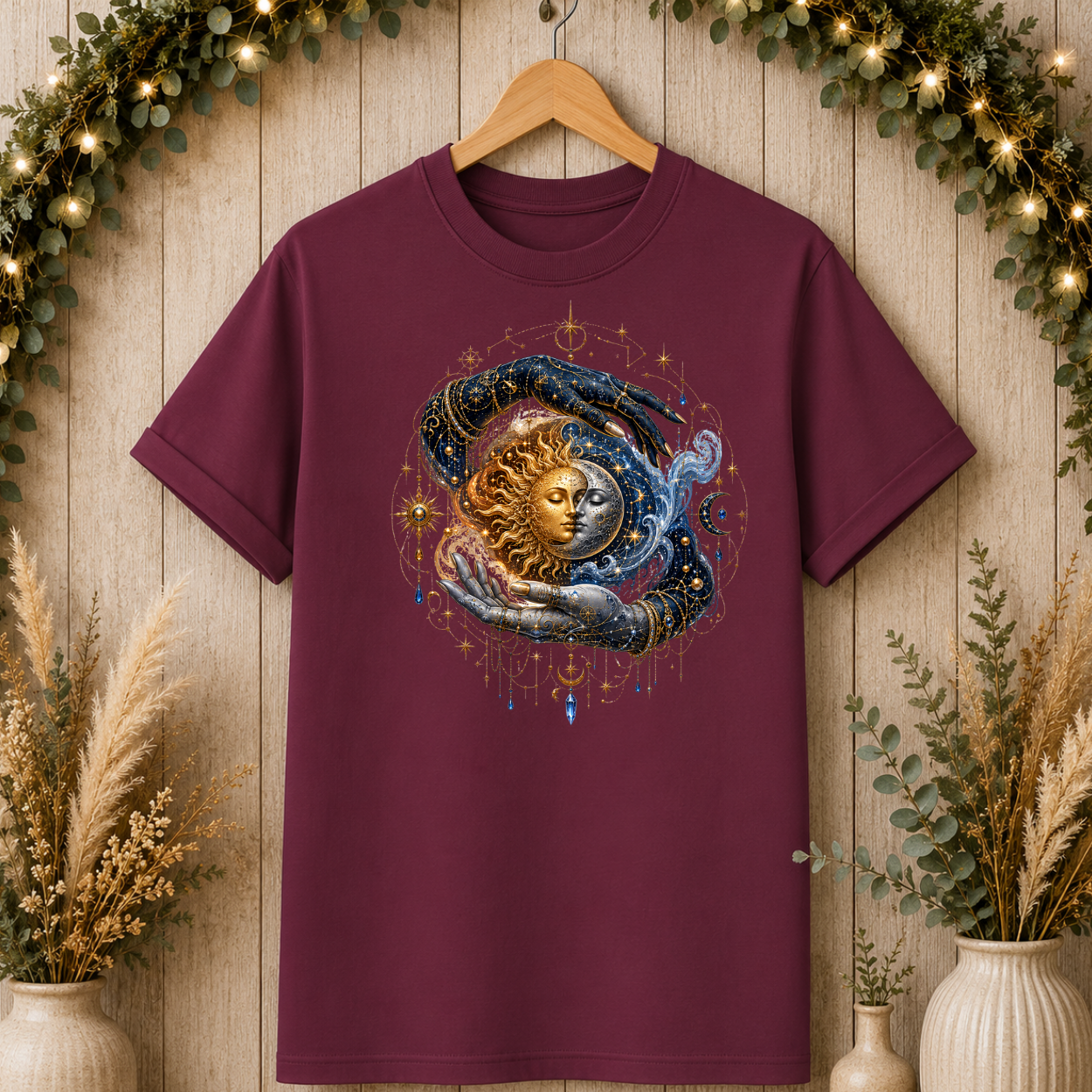 Celestial Sun & Moon T-Shirt