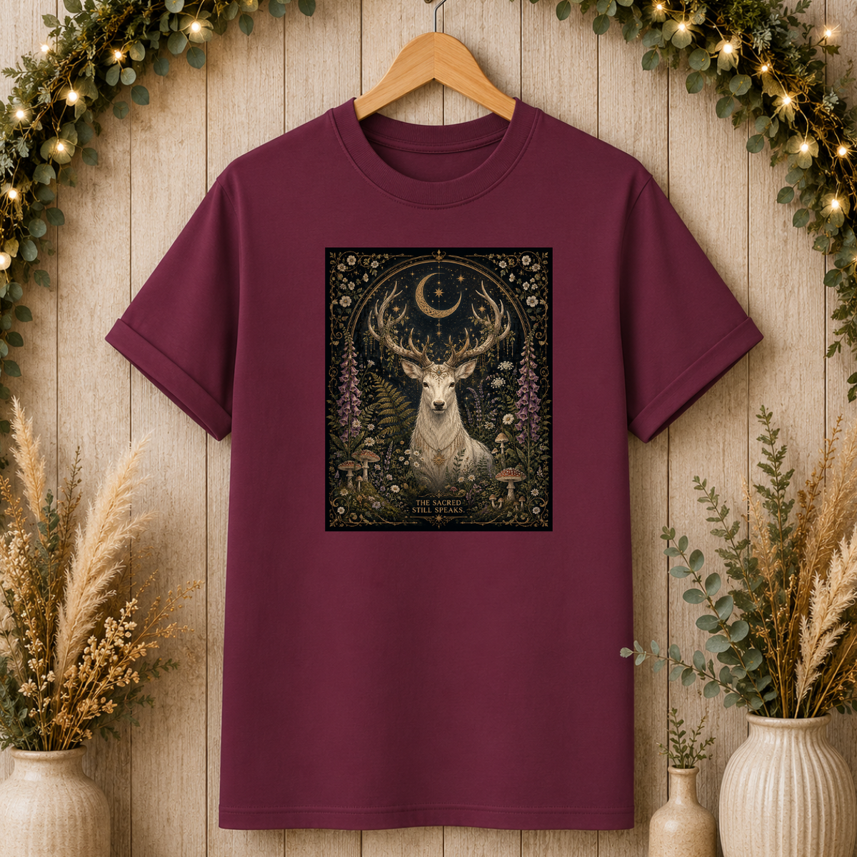 Mystic Moon Stag T-Shirt