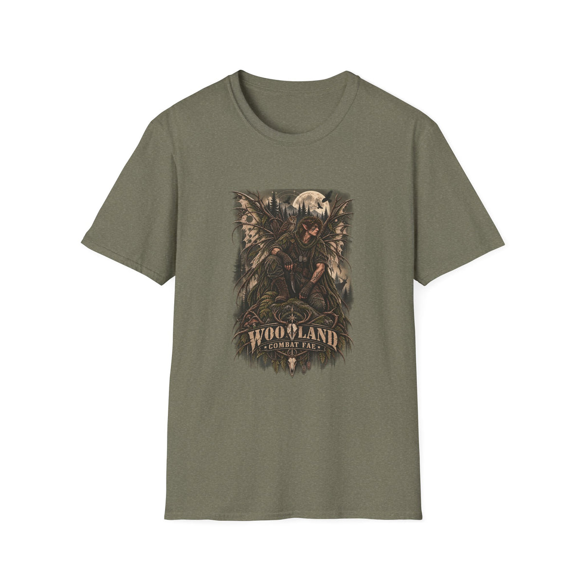 Woodland Beast Graphic T-Shirt