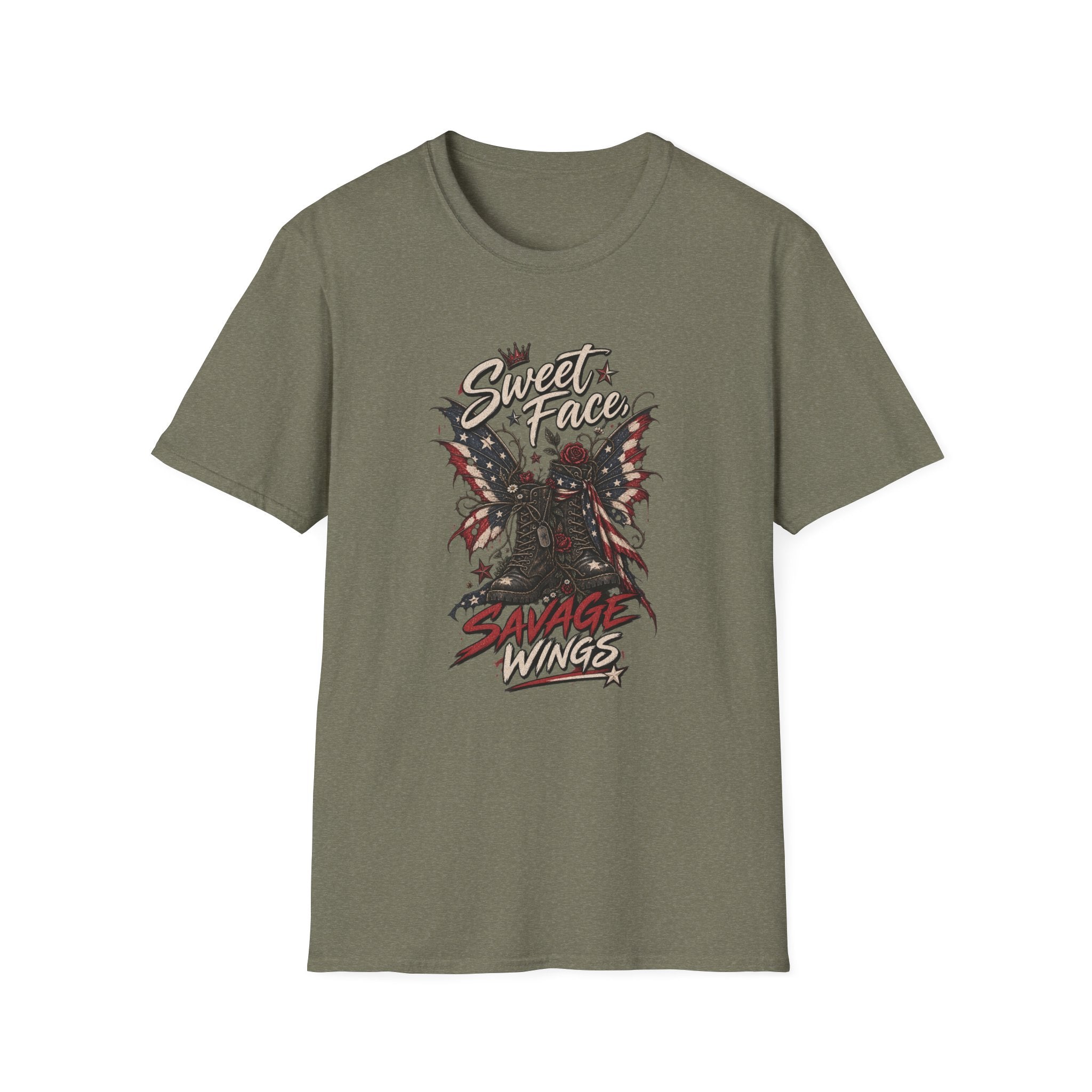 Sweet Face Savage Wings T-Shirt