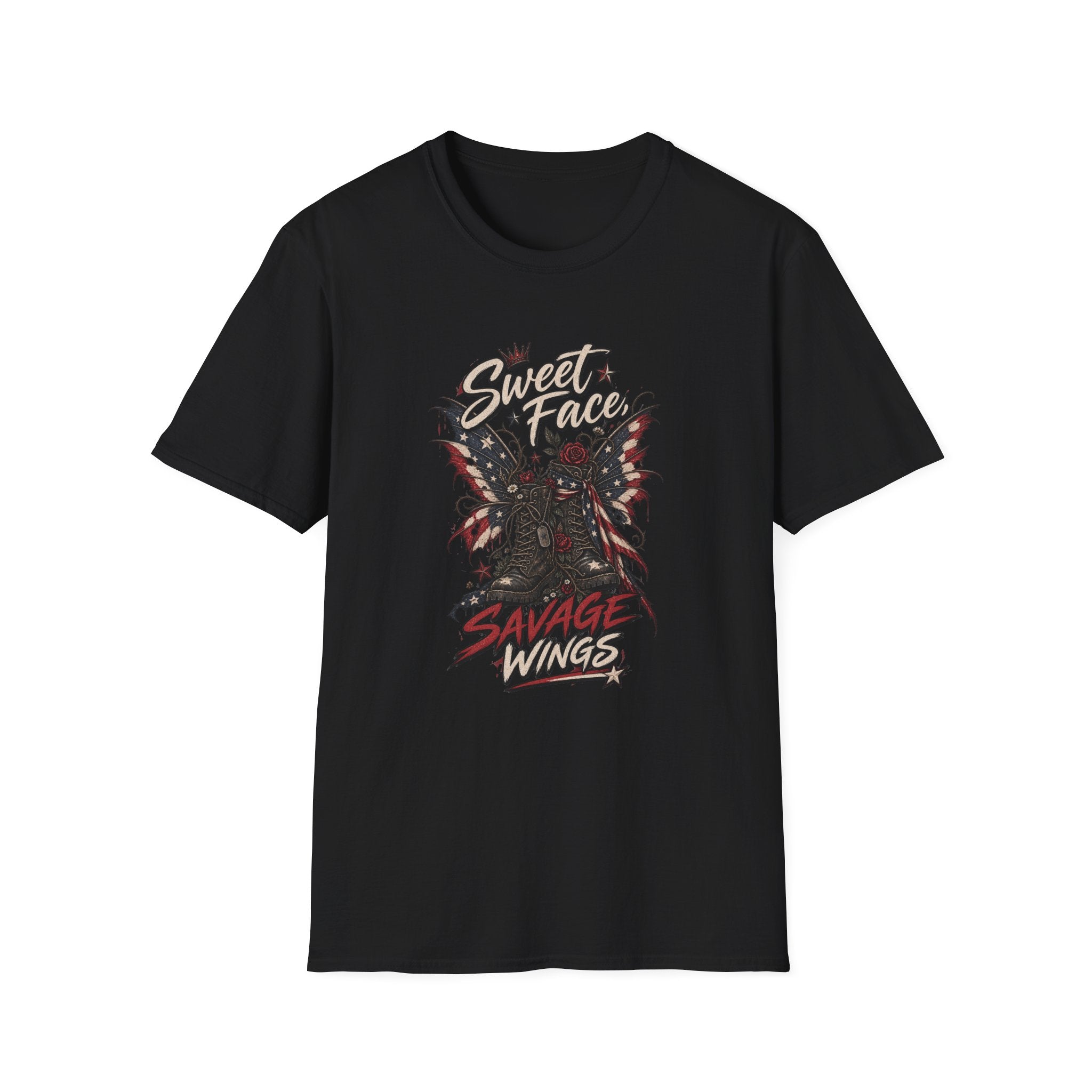 Sweet Face Savage Wings T-Shirt
