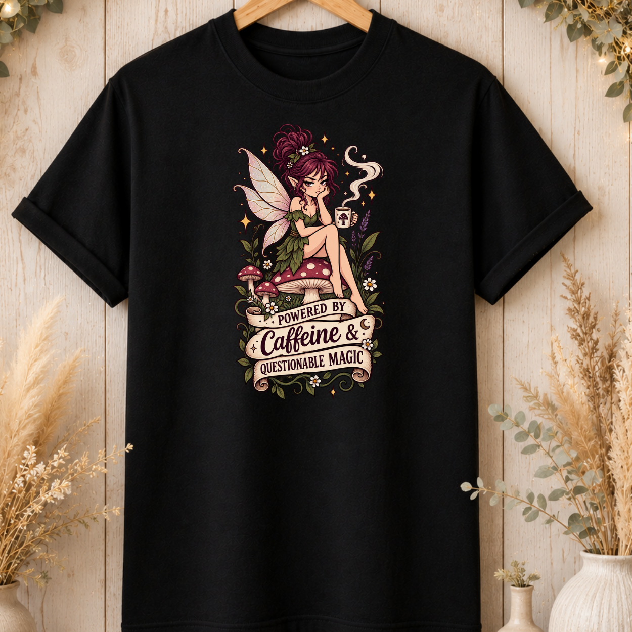 Fairy Coffee T‑Shirt