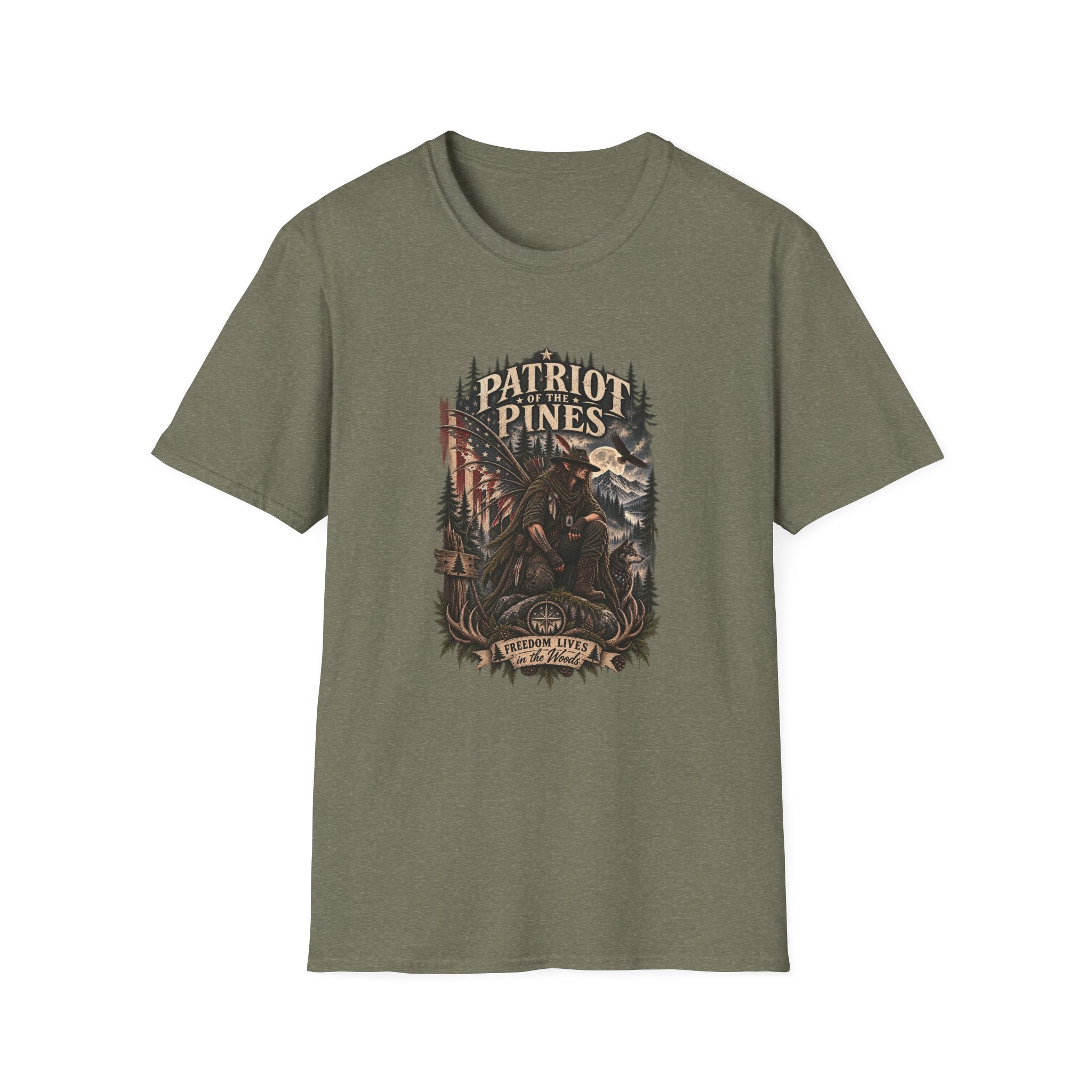 Patriot of the Pines Graphic T-Shirt