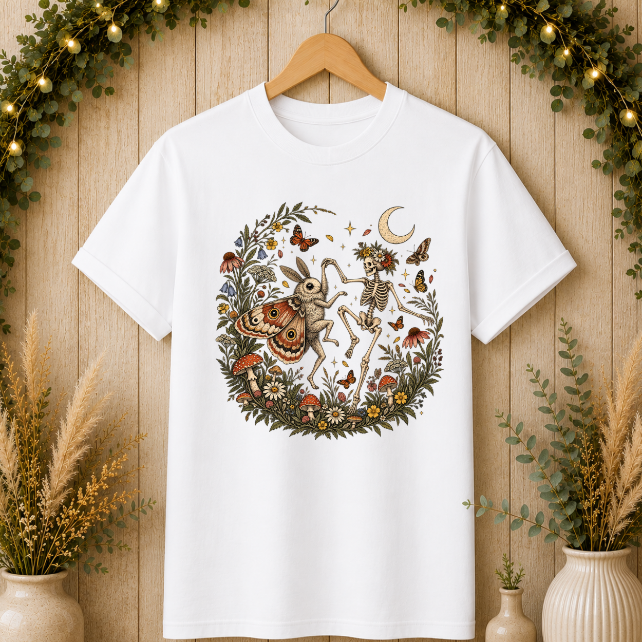 Mystical Woodland Moon T-Shirt