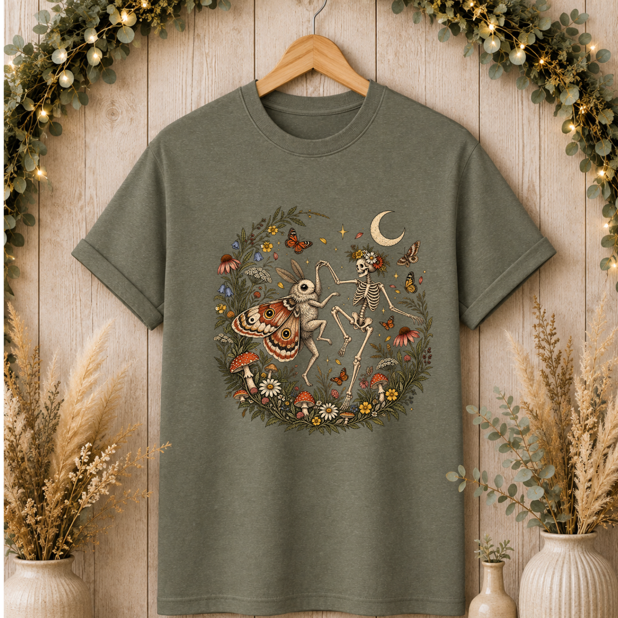 Mystical Woodland Moon T-Shirt